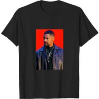 T-shirt pour hommes Denzel Washington en noir