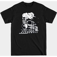 T-shirt Steam Engine | Cadeau Locomotive pour Hommes