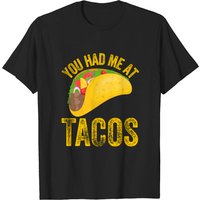 T-shirt pour hommes You Had Me At Tacos — T-shirts pour hommes