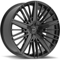 Jantes Motiv 443B Noires 24x9.5 - Motif 6x135 - Décalage 25