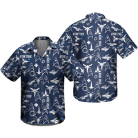 Chemise de Vacances Hawaïenne Trek Movie — Chemises décontractées pour hommes