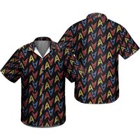 Chemise hawaïenne Trek Starships pour hommes — Chemises décontractées pour hommes