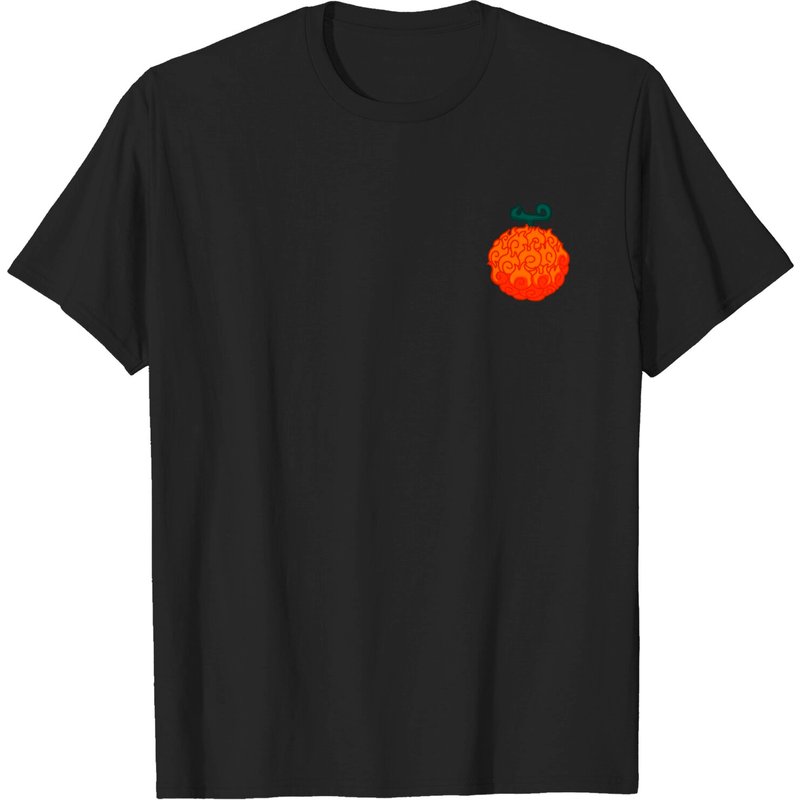 Mera Mera No Mi Men's T-Shirt in Black