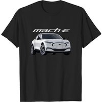 Mustang Mach-E Star White Premium Edition Men's T-Shirt