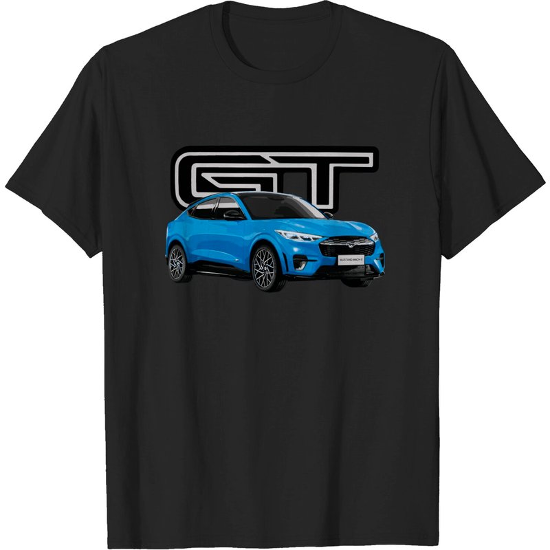 Mustang Mach-E GT Grabber Blue Performance Electric SUV T-Shirt