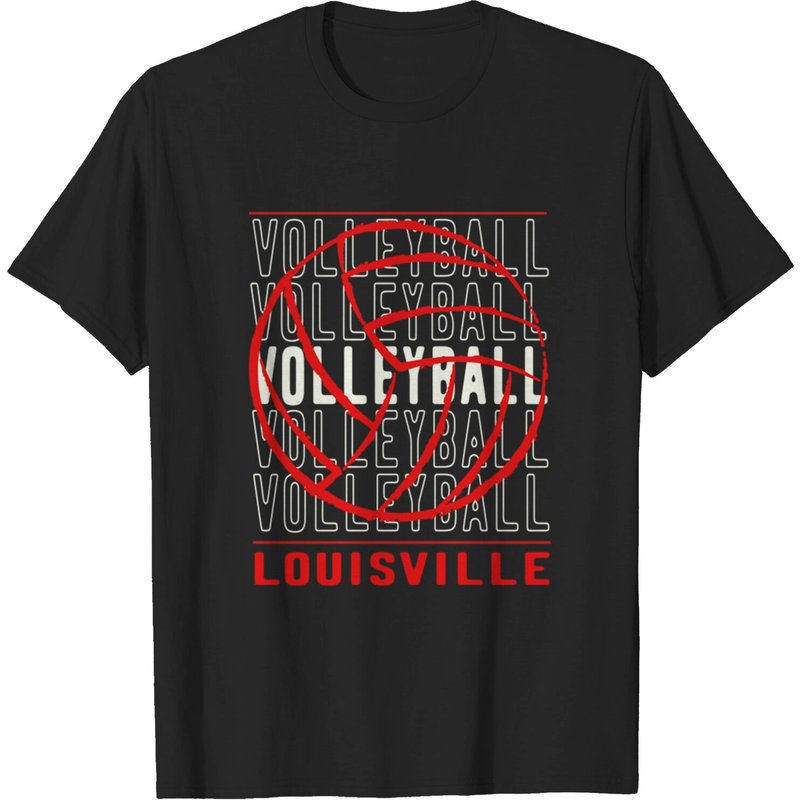 T-shirt pour hommes Louisville Volleyball — T-shirts pour hommes