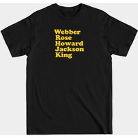 T-shirt pour hommes Fab 5 Basketball - Noir