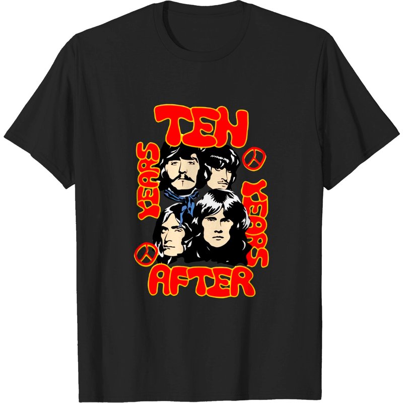 Ten Years After 3 Men's T-Shirt in Black — Mens T Shirts