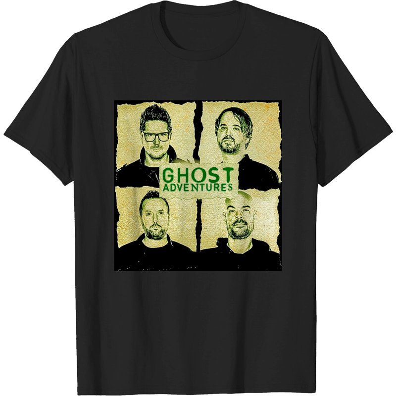 Ghost Adventures Men's Black T-Shirt — Mens T Shirts