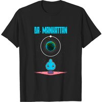 T-shirt pour hommes Dr Manhattan en noir — T-shirts pour hommes