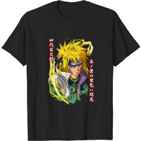 Yellow Flash of Konoha - Minato Men's T-Shirt — Mens T Shirts