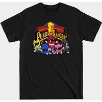 T-shirt pour hommes Mighty Morphin Purr Rangers Power Rangers — T-shirts pour hommes