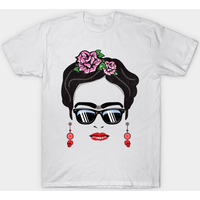 T-shirt pour hommes Frida Kahlo avec design d'icône féministe
