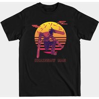 T-shirt Chainsaw Man Sunset pour hommes - Noir