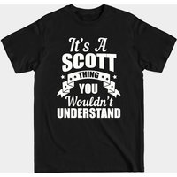 T-shirt pour hommes Scott Thing en noir