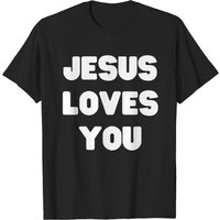 T-shirt Jésus t'aime Citations chrétiennes pour hommes