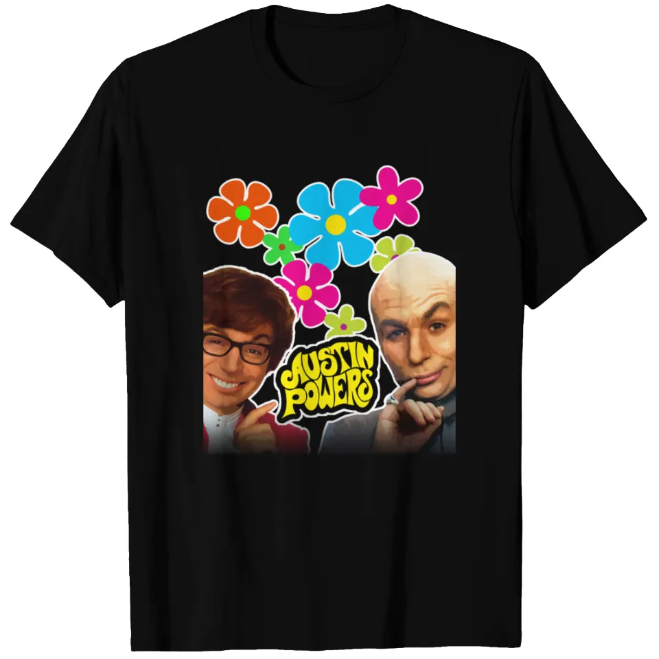 Austin Powers And Dr. Evil Men's T-Shirt — Mens T Shirts