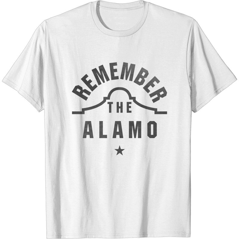 Remember The Alamo Texas Design Men's T-Shirt — Mens T Shirts