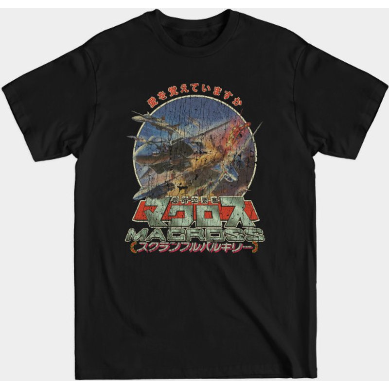 Super Dimension Fortress Macross: Do You Remember Love? Mecha T-Shirt — Mens T Shirts