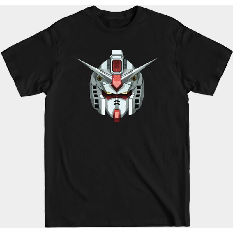 Gundam Rx 78 Men's T-Shirt in Black — Mens T Shirts