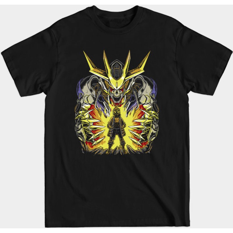 Gundam Barbatos Men's T-Shirt in Black — Mens T Shirts