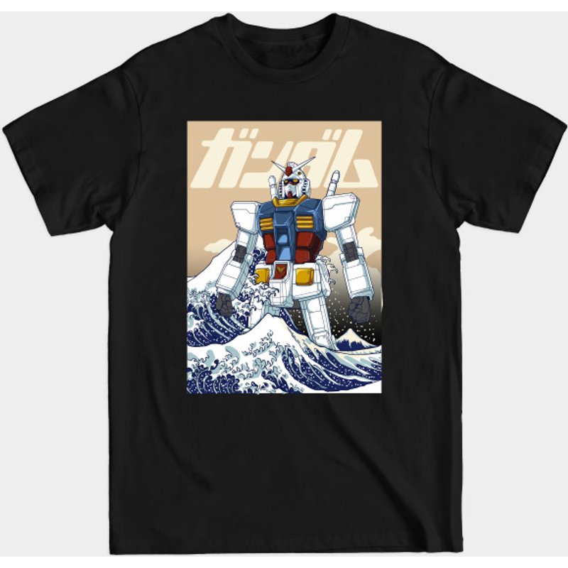 T-shirt pour hommes Gundam Kanagawa