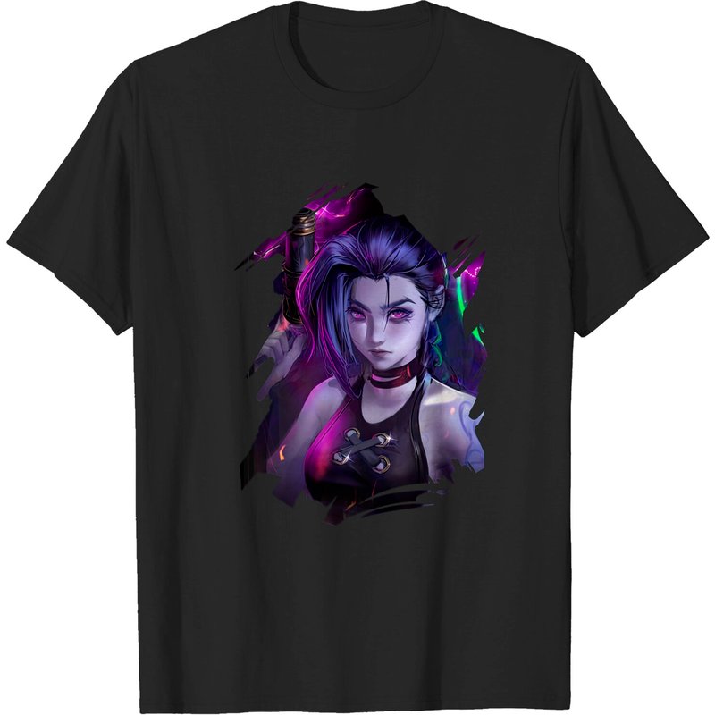 Jinx Arcane Men's T-Shirt in Black