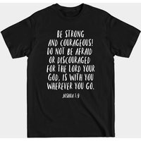Inspirational Quote T-Shirt for Men - Black