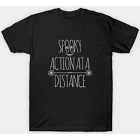 Action Étrange à Distance - T-Shirt Mécanique Quantique pour Hommes — T-shirts pour hommes