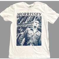 T-Shirt Morrissey pour hommes en noir