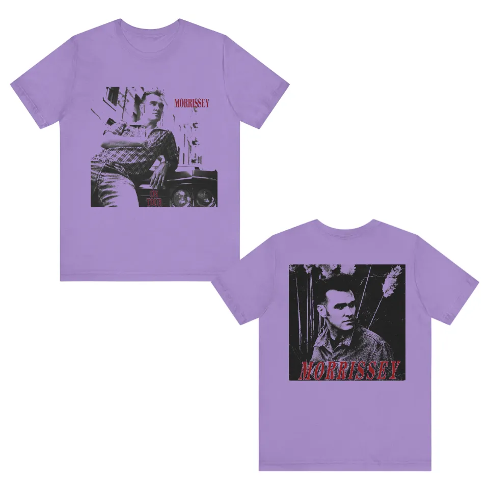 T-shirt double face 90s Morrissey pour hommes — T-shirts pour hommes