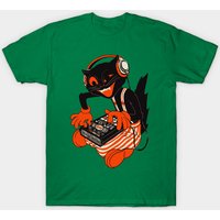 T-Shirt Halloween Vintage Chat Lofi Beats pour Hommes