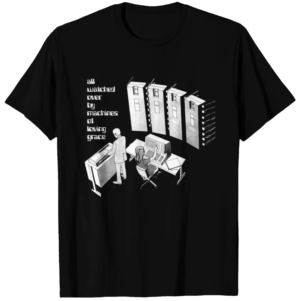 All Watched Over - Machine - Men's T-Shirt — Mens T Shirts