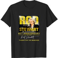 Rod Stewart 60th Anniversary Signatures T-Shirt for Men