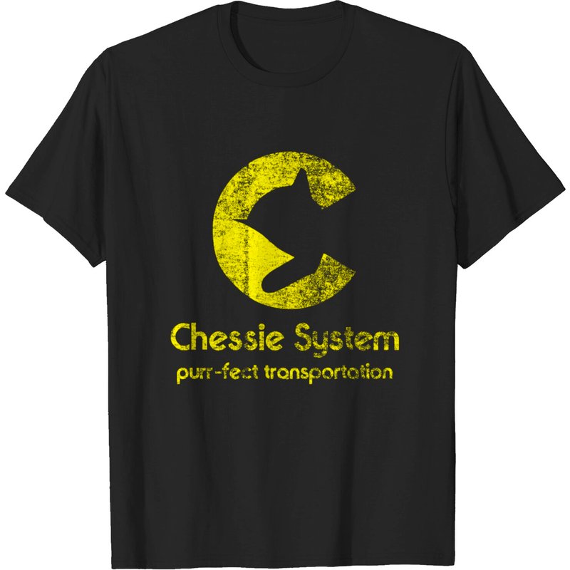 Chessie System Purr-fect Transportation Men's T-Shirt