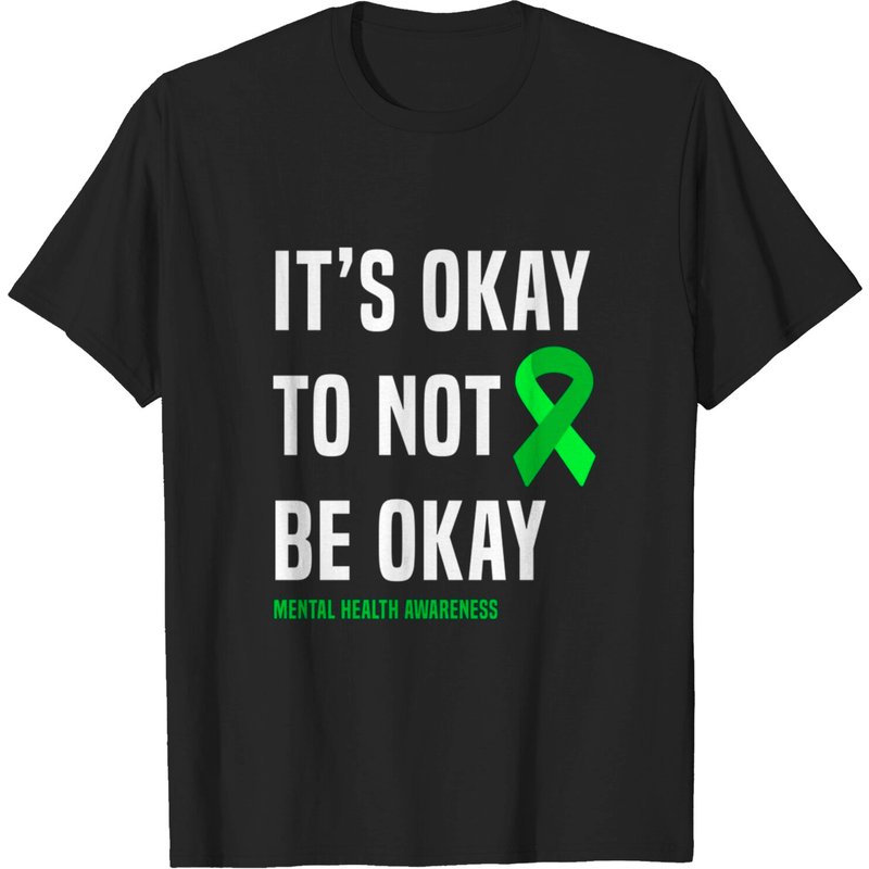 T-shirt pour hommes It's Okay To Not Be Okay - Sensibilisation à la santé mentale — T-shirts pour hommes