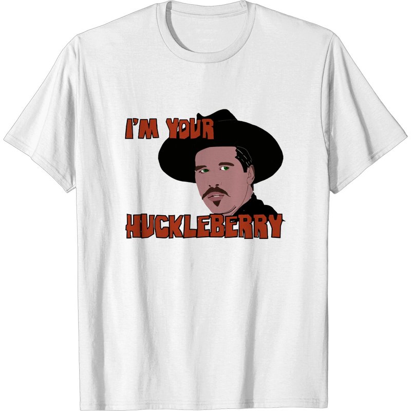 Je suis ton Huckleberry - T-shirt pour hommes Doc Holliday — T-shirts pour hommes