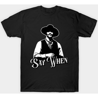 Say When V.2 Men's T-Shirt in Royal Blue
