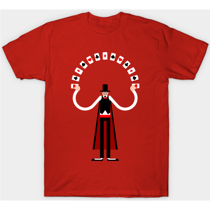 Magician Men's Black T-Shirt