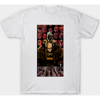 T-shirt Le Magicien Tarot Cyberpunk pour hommes — T-shirts pour hommes