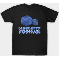 Blueberry Festival 3D Juicy Blueberries Men's T-Shirt