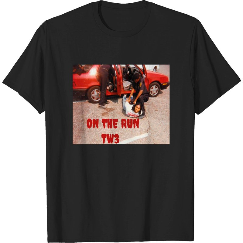Tommy Wright The 3rd On The Run Shirt for Men — Mens T Shirts