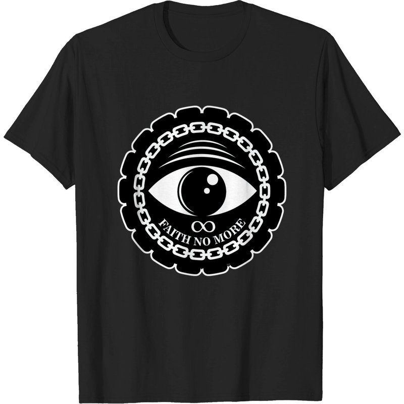 T-shirt Faith No More Occult pour hommes en noir — T-shirts pour hommes