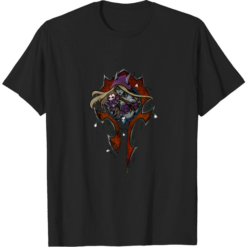 T-shirt Sylvanas Pour La Horde pour Hommes — T-shirts pour hommes