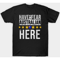 T-shirt pour hommes Australian Here To Help — T-shirts pour hommes