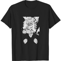 T-shirt noir Shigaraki Tomura pour hommes — T-shirts pour hommes