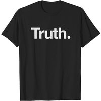T-shirt Noir pour Hommes Truth. — T-shirts pour hommes