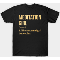 T-shirt pour hommes Meditation en bleu royal — T-shirts pour hommes
