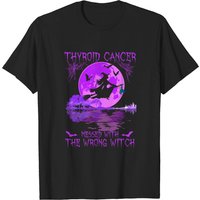 Thyroid Cancer Awareness Witch T-Shirt for Men — Mens T Shirts