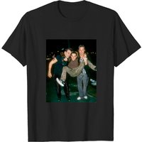Young Brad Pitt Leonardo DiCaprio Johnny Depp Men's T-Shirt